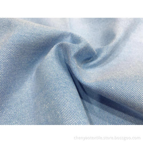 CVC Thickened Oxford Woven Dyed Fabric